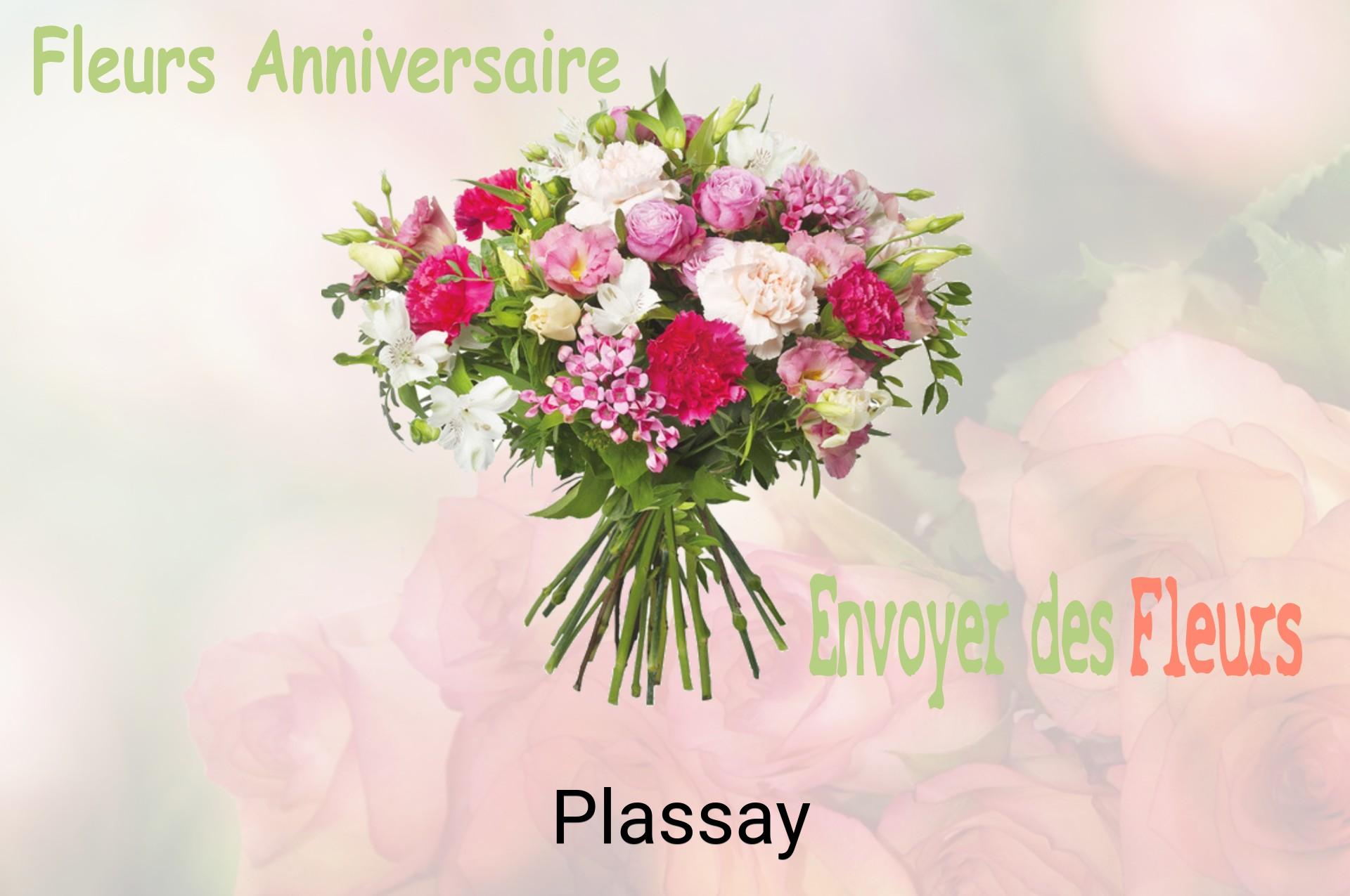 Bouquet de fleurs d’anniversaire livré à Plassay